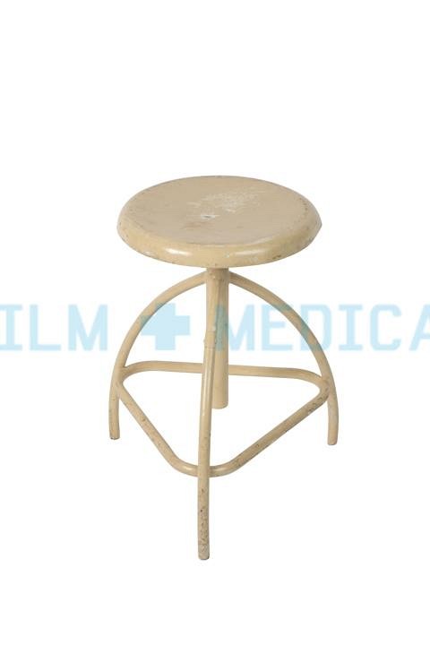 Cream Period Stool 